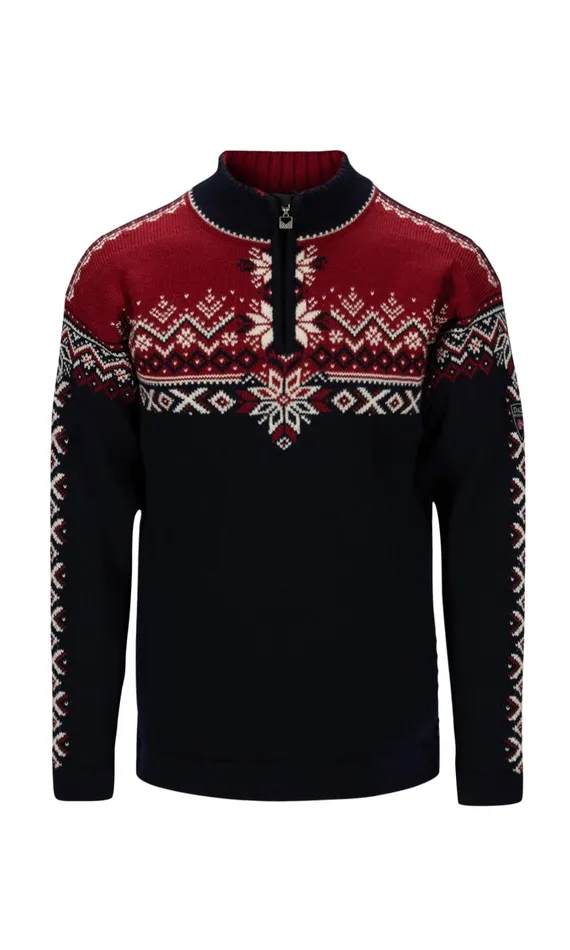 Men Dale Of Norway Halfzip 140th Anniversary Sweater 8211 Norwegian Wool