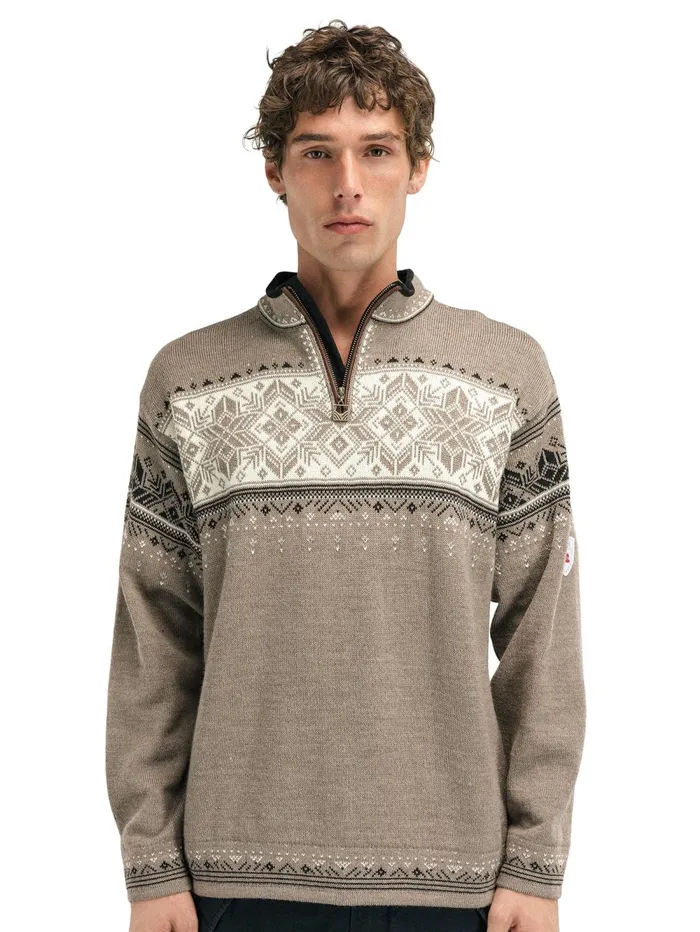 Men Dale Of Norway Halfzip Blyfjell Knit Sweater