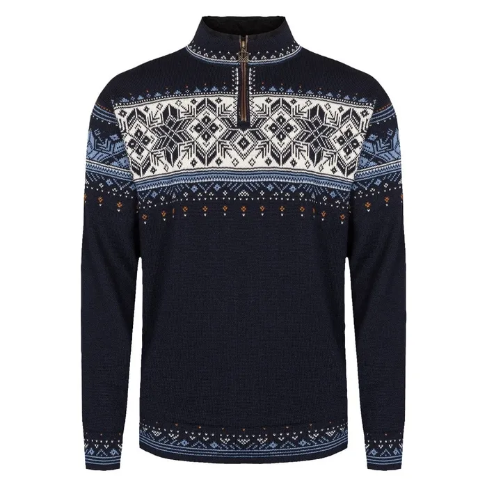 Men Dale Of Norway Halfzip Blyfjell Knit Sweater