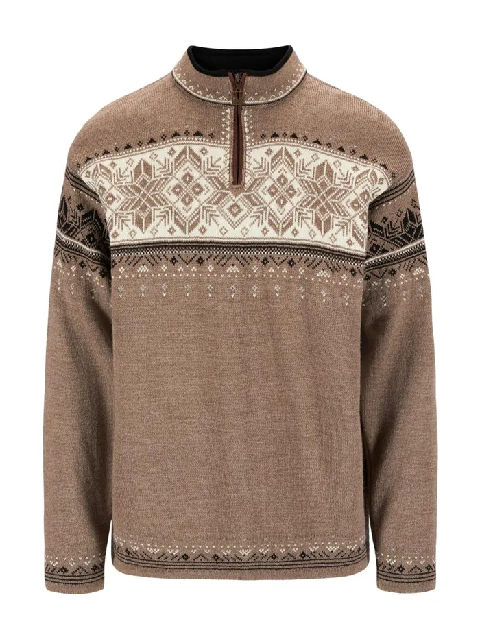 Men Dale Of Norway Halfzip Blyfjell Knit Sweater
