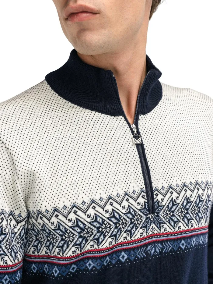 Men Dale Of Norway Halfzip Hovden Sweater 8211 Merino Wool