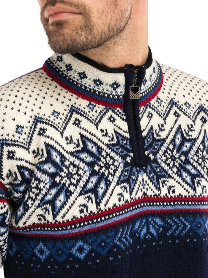 Men Dale Of Norway Halfzip Vail Sweater 8211 Norwegian Wool