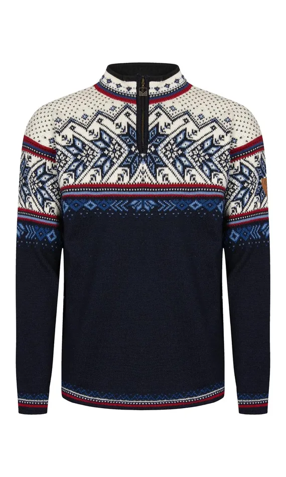 Men Dale Of Norway Halfzip Vail Sweater 8211 Norwegian Wool