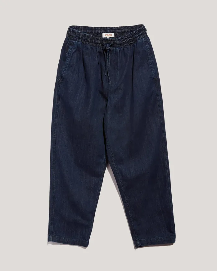 Men Earth Alva Skate Trouser Indigo YMC Trousers and Shorts