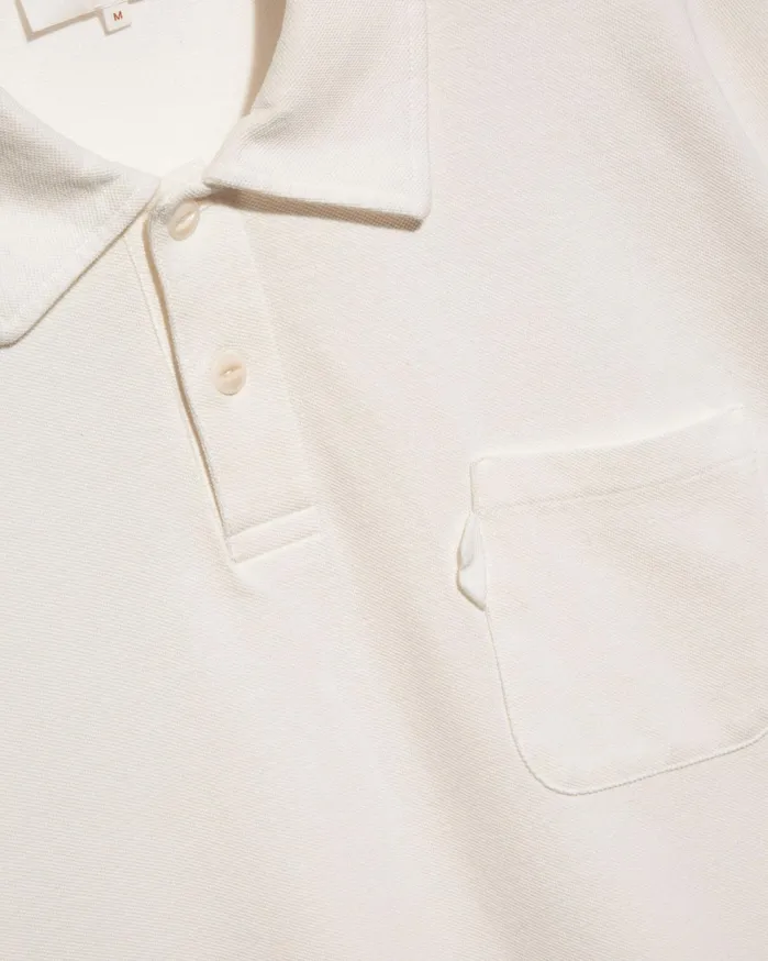 Men Earth Polo TShirt White YMC Tops and TShirts