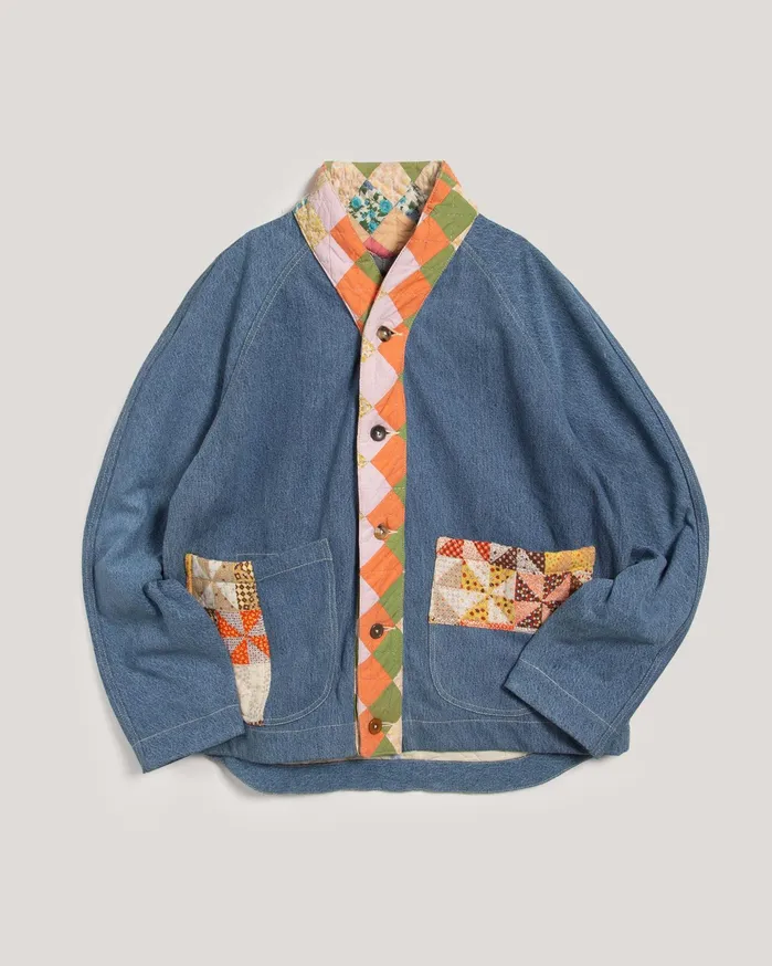 Men Erkin Jacket Indigo YMC Denim