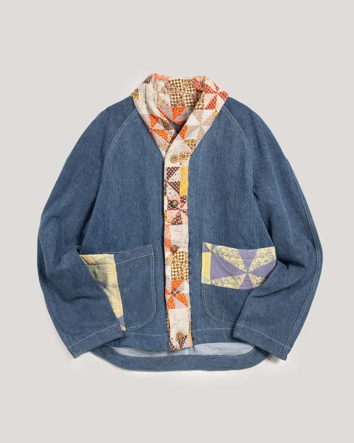 Men Erkin Jacket Indigo YMC Denim