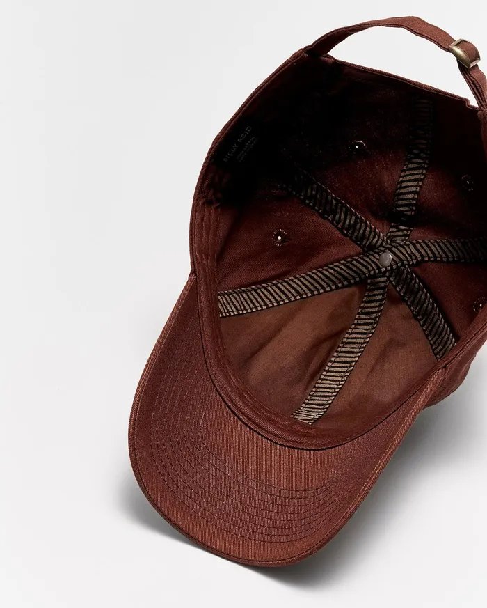 Men Fleur De Lis Cap Billys Brown Billy Reid Accessories