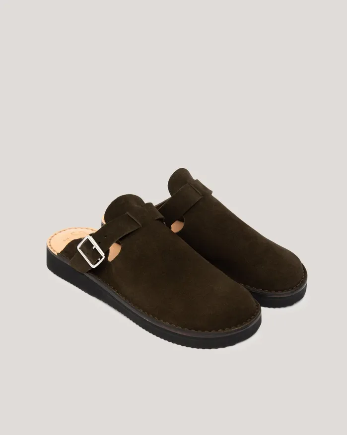Men Fracap X YMC Men039s Sabot Mules Olive YMC Sandals