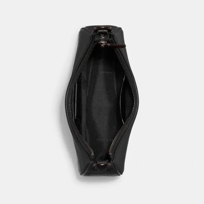 Men Hobo Crossbody With Signature Canvas Detail Black Coach Messenger and Crossbody