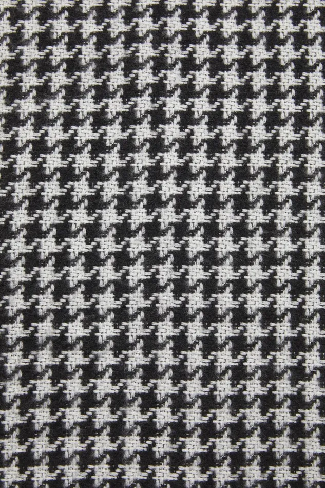 Men Houndstooth Scarf Blackwhite Acne Studios Scarves