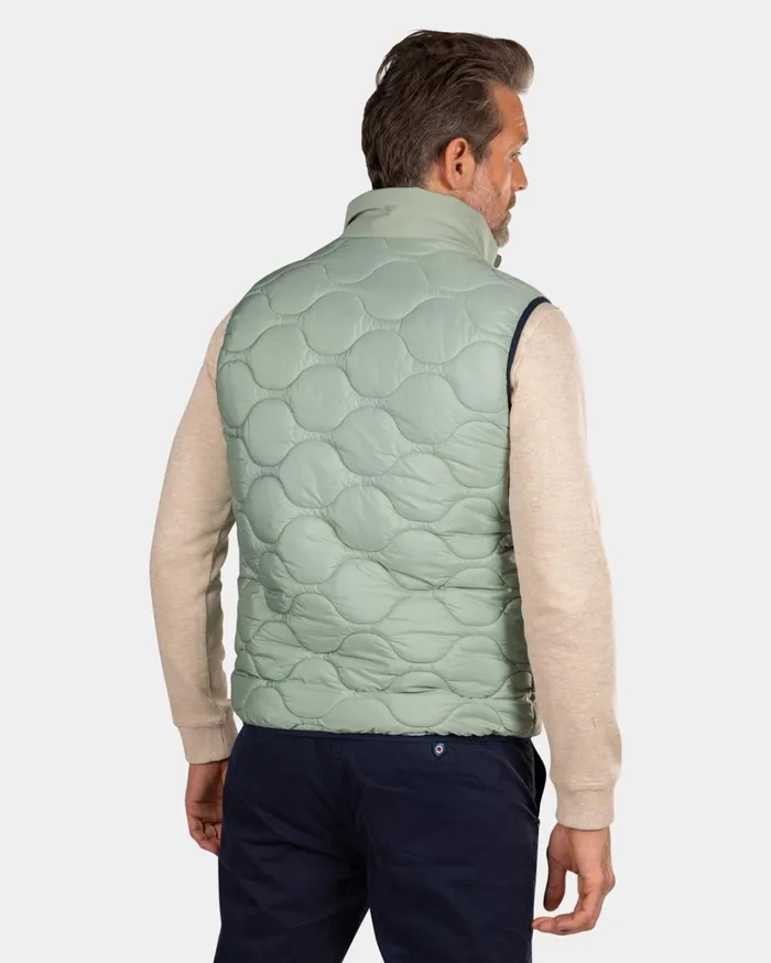 Men Jackets NZA New Zealand Auckland Green Padded Vest 8211 Sage Men Jackets NZA New Zealand Auckland Green Padded Vest 8211 Sage