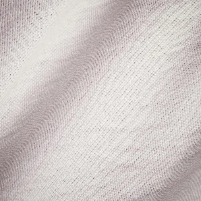 MEN James Perse GRAPHICS Short Sleeve Crew Neck Double Stripe Whiterust