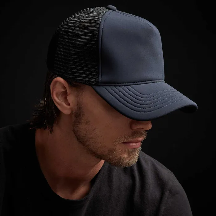 MEN James Perse HATS Scuba Trucker Hat Navy