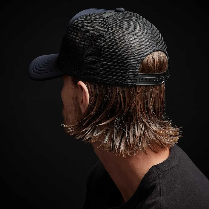 MEN James Perse HATS Scuba Trucker Hat Navy