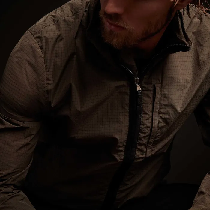 MEN James Perse JACKETSOUTERWEAR YOSEMITE High Tech Ripstop Shell Jacket Olive
