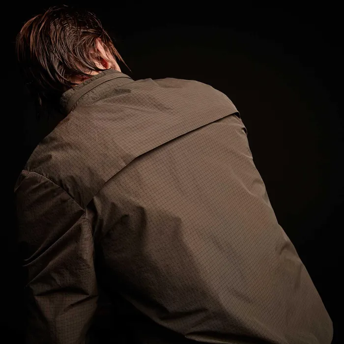 MEN James Perse JACKETSOUTERWEAR YOSEMITE High Tech Ripstop Shell Jacket Olive