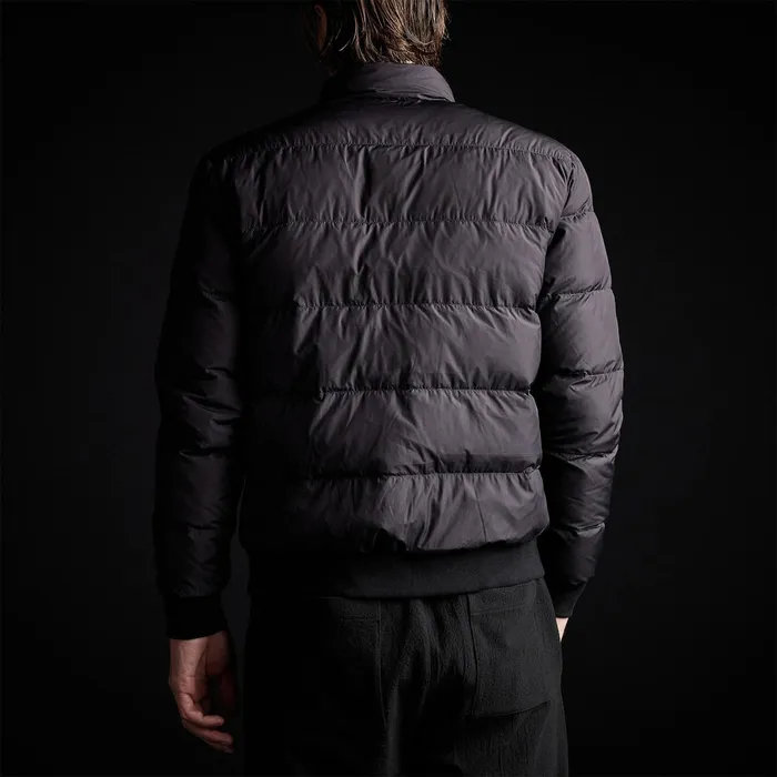MEN James Perse JACKETSOUTERWEAR YOSEMITE Lightweight Down Zip Front Jacket Black