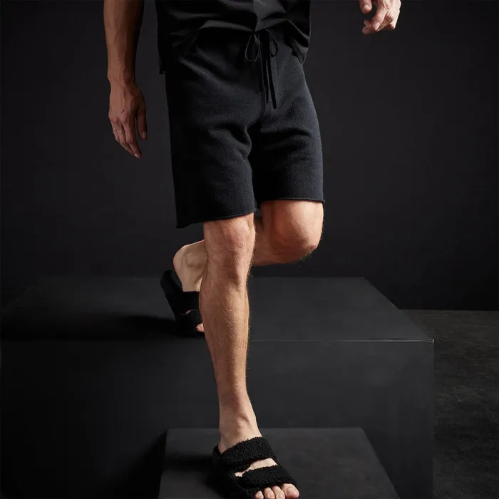 MEN James Perse LOUNGE Cashmere Lounge Short Black
