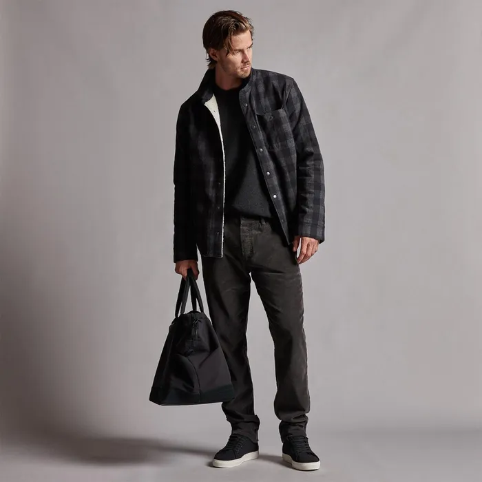 MEN James Perse PANTSDENIM 5 Pocket Corduroy Pant Magma Pigment