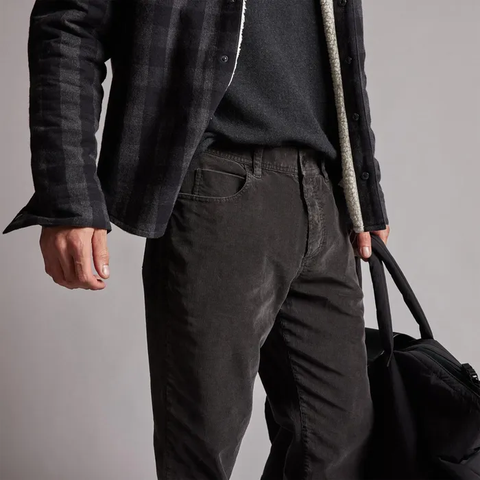 MEN James Perse PANTSDENIM 5 Pocket Corduroy Pant Magma Pigment