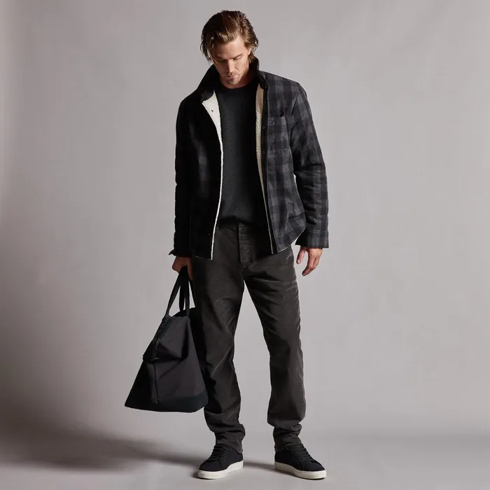 MEN James Perse PANTSDENIM 5 Pocket Corduroy Pant Magma Pigment