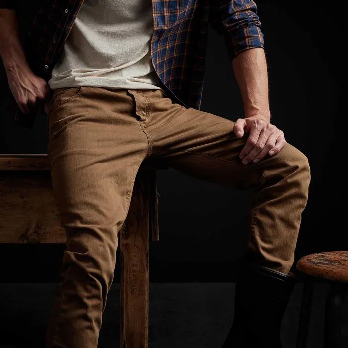 MEN James Perse PANTSDENIM Cotton Drill Jean Acorn Pigment