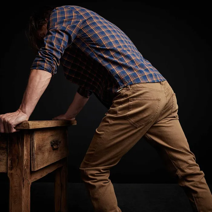 MEN James Perse PANTSDENIM Cotton Drill Jean Acorn Pigment