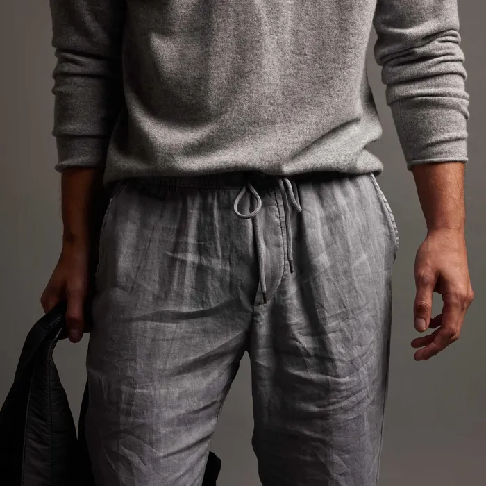 MEN James Perse PANTSDENIM Lightweight Linen Pant Breeze Pigment