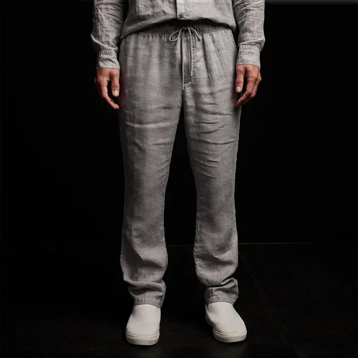 MEN James Perse PANTSDENIM Lightweight Linen Pant Breeze Pigment