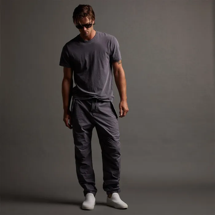 MEN James Perse PANTSDENIM Parachute Flight Pant Flannel Pigment