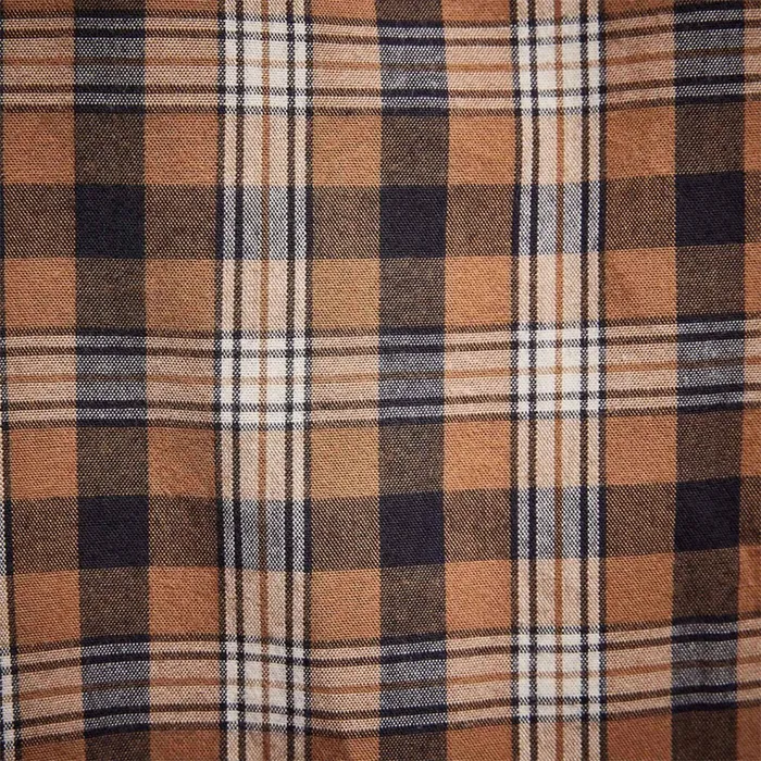 MEN James Perse SHIRTING Plaid Shirt Amber