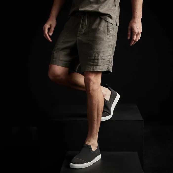 MEN James Perse SHORTS Patch Pocket Short River Rock Pigment