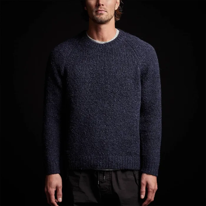 MEN James Perse SWEATERS Summit Sweater Navy