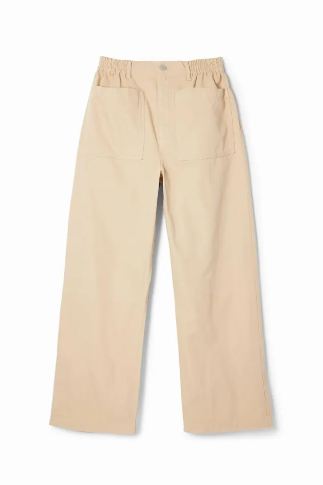 Men Jeans And Trousers Desigual Long Pants With Pockets