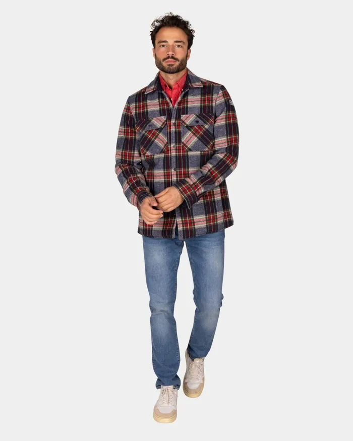 Men Knitwear NZA New Zealand Auckland GrayGreenRed Checkered Flannel Padded Shirt 8211 Winter Navy Men Knitwear NZA New Zealand Auckland GrayGreenRed Checkered Flannel Padded Shirt 8211 Winter Navy