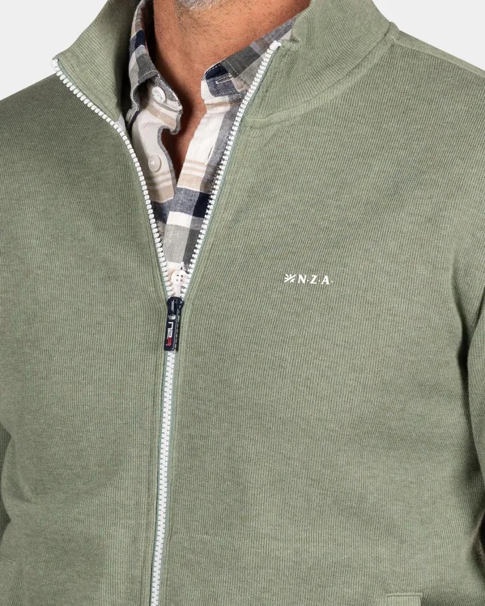 Men Knitwear NZA New Zealand Auckland Light Green Cardigan 8211 Sage Men Knitwear NZA New Zealand Auckland Light Green Cardigan 8211 Sage