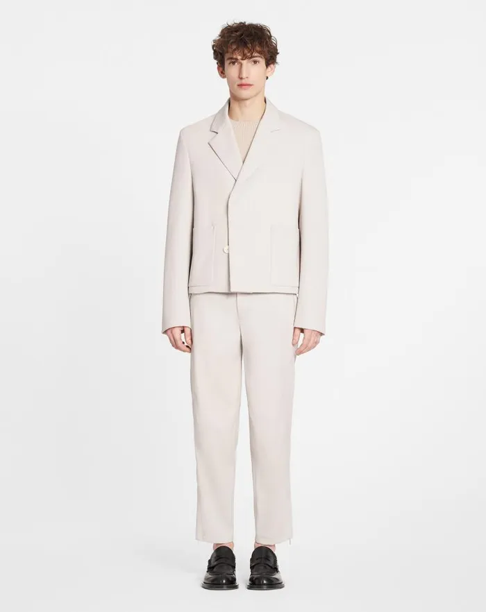Men Lanvin Coats and Jackets Relaxed Jacket Mastic
