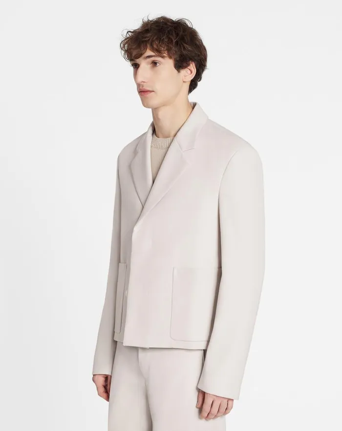 Men Lanvin Coats and Jackets Relaxed Jacket Mastic