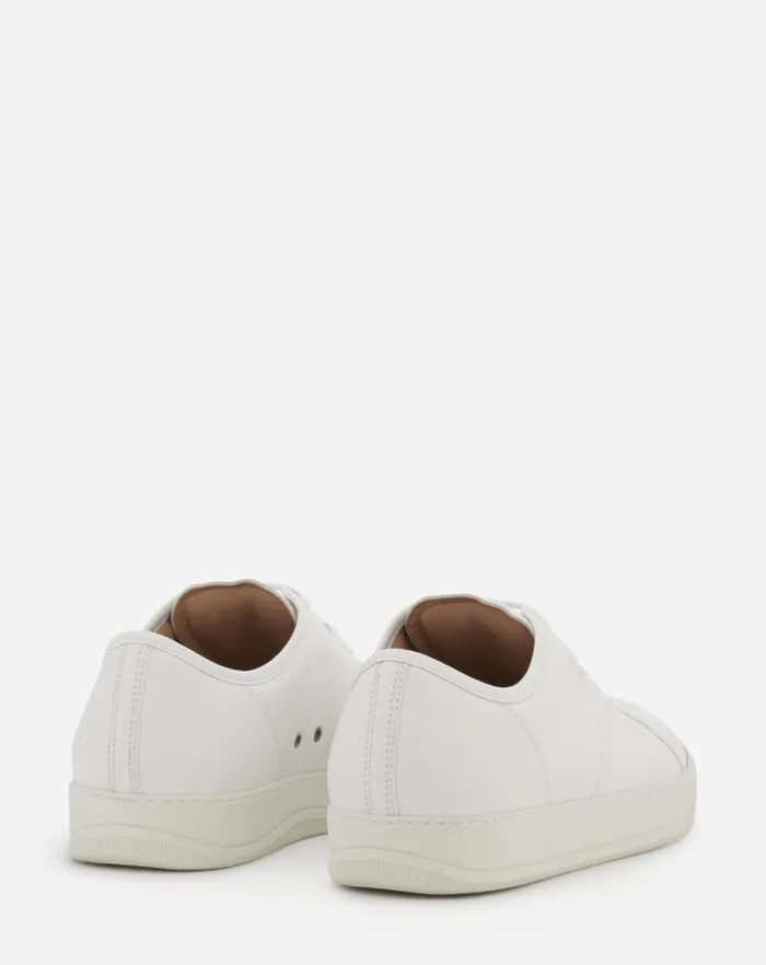 Men Lanvin DBB1 Dbb1 Leather Sneakers White