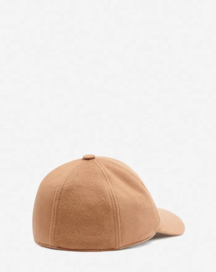 Men Lanvin Hats Lanvin Wool Cap Tan