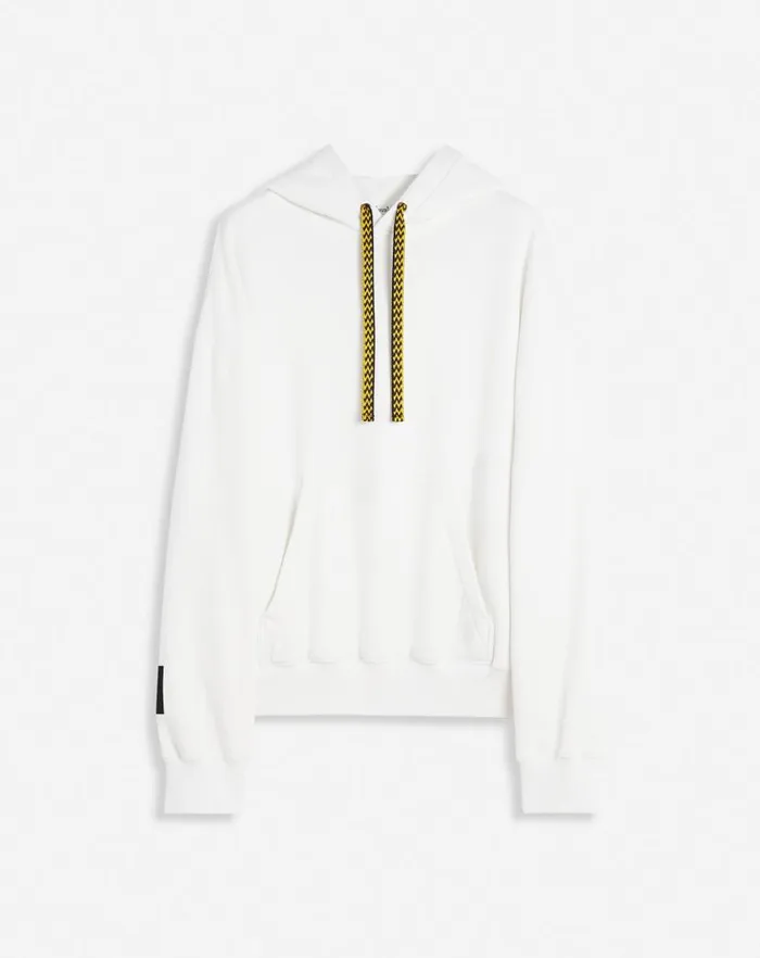 Men Lanvin Knitwear and Sweatshirts Lanvin X Future Unisex Oversized Curb Laces White Mustang