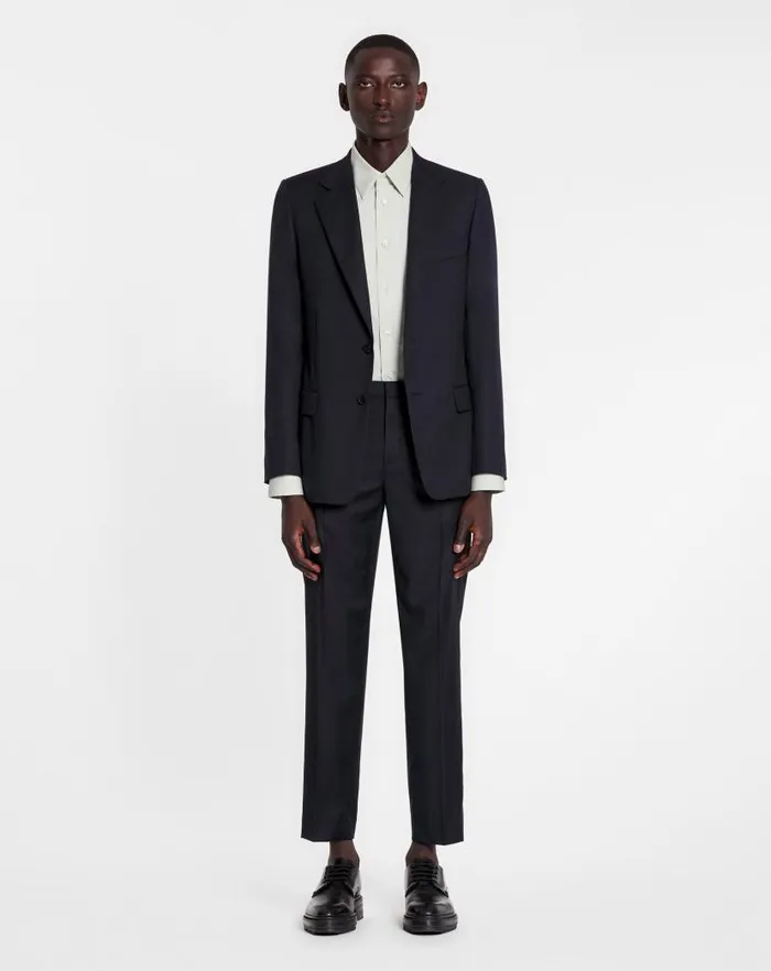 Men Lanvin Pants and Shorts Cigarette Trousers Navy Blue