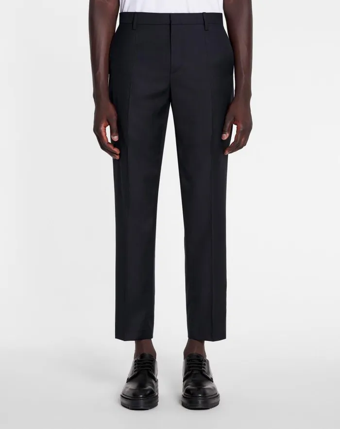 Men Lanvin Pants and Shorts Cigarette Trousers Navy Blue