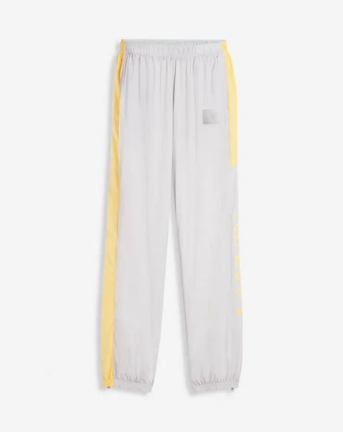 Men Lanvin Pants and Shorts Lanvin X Future Jogging Pants With Contrasting Stripes Eagle Grey