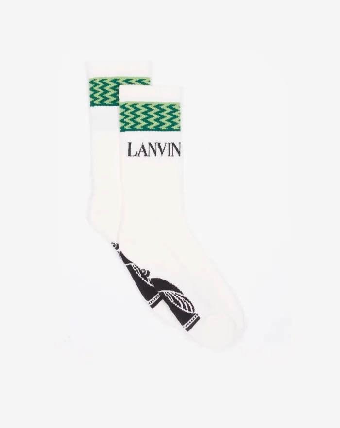 Men Lanvin Socks Lanvin Curb Socks Absinthebottle