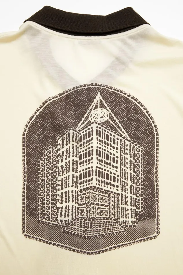 Men Logo Tshirt Ivory White Acne Studios Tshirts
