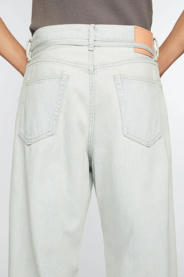 Men Loose Fit Jeans 8211 1991 Toj Light Blue Acne Studios Jeans