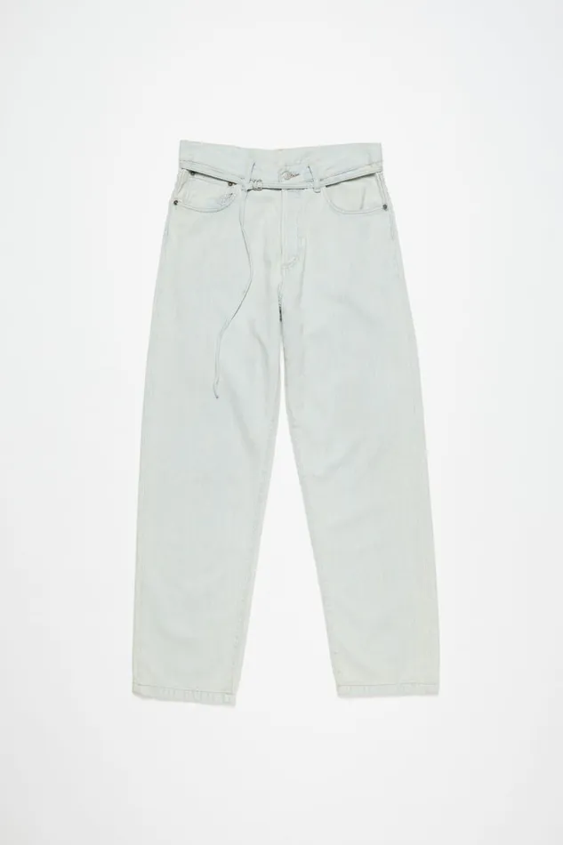 Men Loose Fit Jeans 8211 1991 Toj Light Blue Acne Studios Jeans