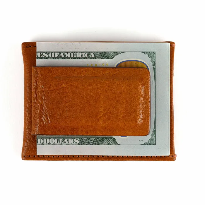 Men Money Clip Wallet Modern Saddle Billy Reid Accessories